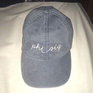 Phi sigma sigma denim hat